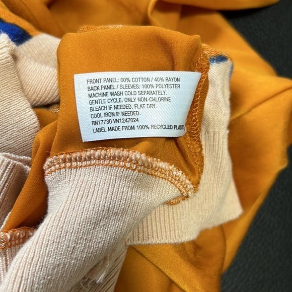 3.1 Phillip Lim for target Crewneck cheetah print long sleeve sweater Sz S - Picture 9 of 10